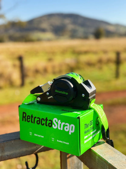 Retractastrap The OG - Retractable Ratchet Strap Twin Pack 2 x 3m x 25mm