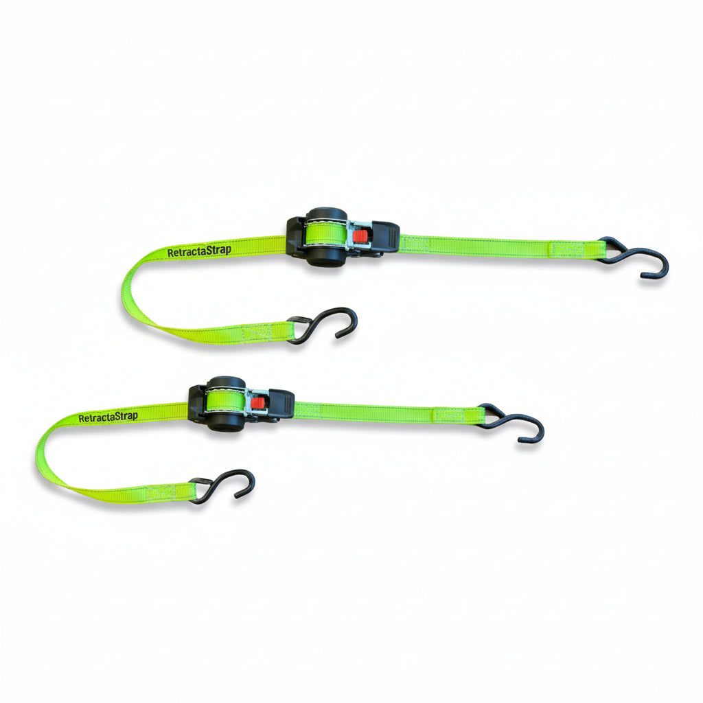 Retractastrap The OG - Retractable Ratchet Strap Double Pack