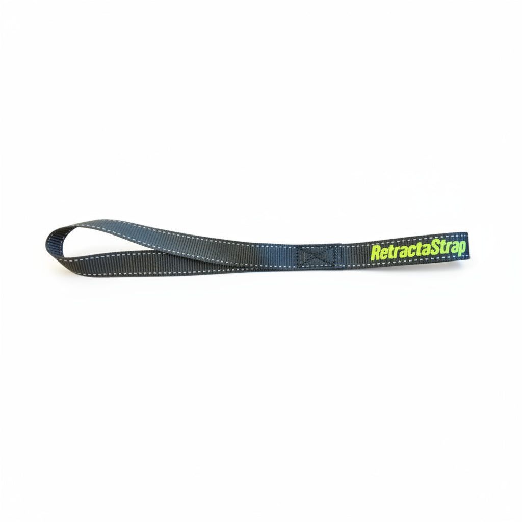 Retractastrap Soft Shackle Strap twin pack for scratch-free, heavy-duty load securing without metal hooks