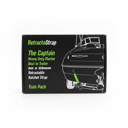 Retractastrap The Captain Boat Retractable Ratchet Straps